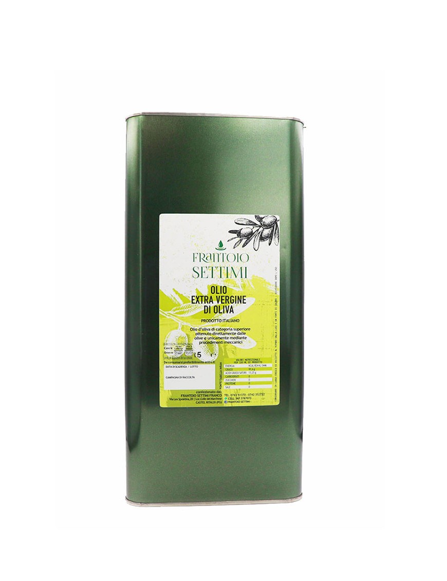 copy of Olio Extra Vergine di Oliva EVO in lattina 5 Litri  2025/2026
