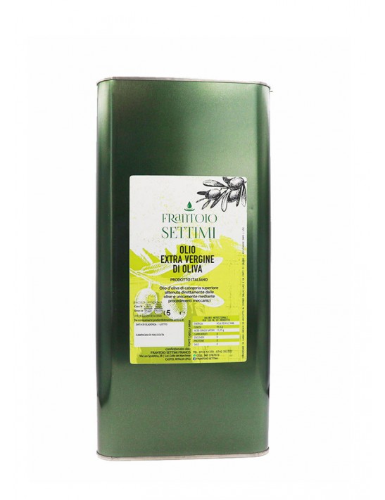 copy of Olio Extra Vergine di Oliva EVO in lattina 5 Litri  2025/2026