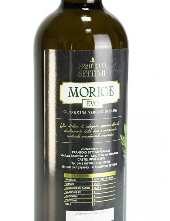 Olio Morice Extra Vergine di Oliva in bottiglia 2024/2025